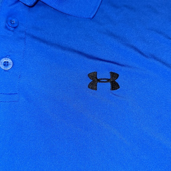 Under Armour Mens Polo Heatgear Loose Shirt Size XL - Picture 3 of 6